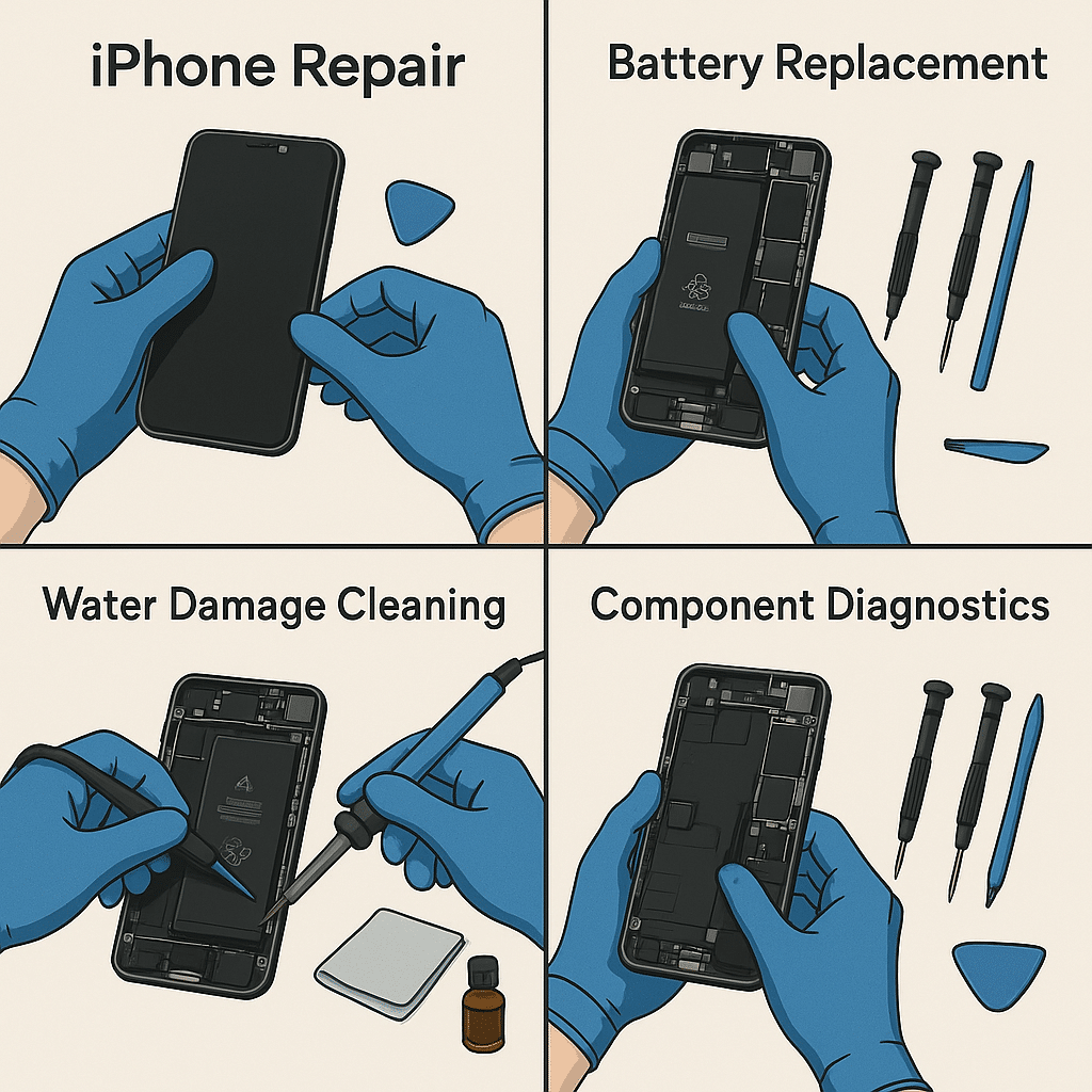 iPhone Repairs in Shrewsbury